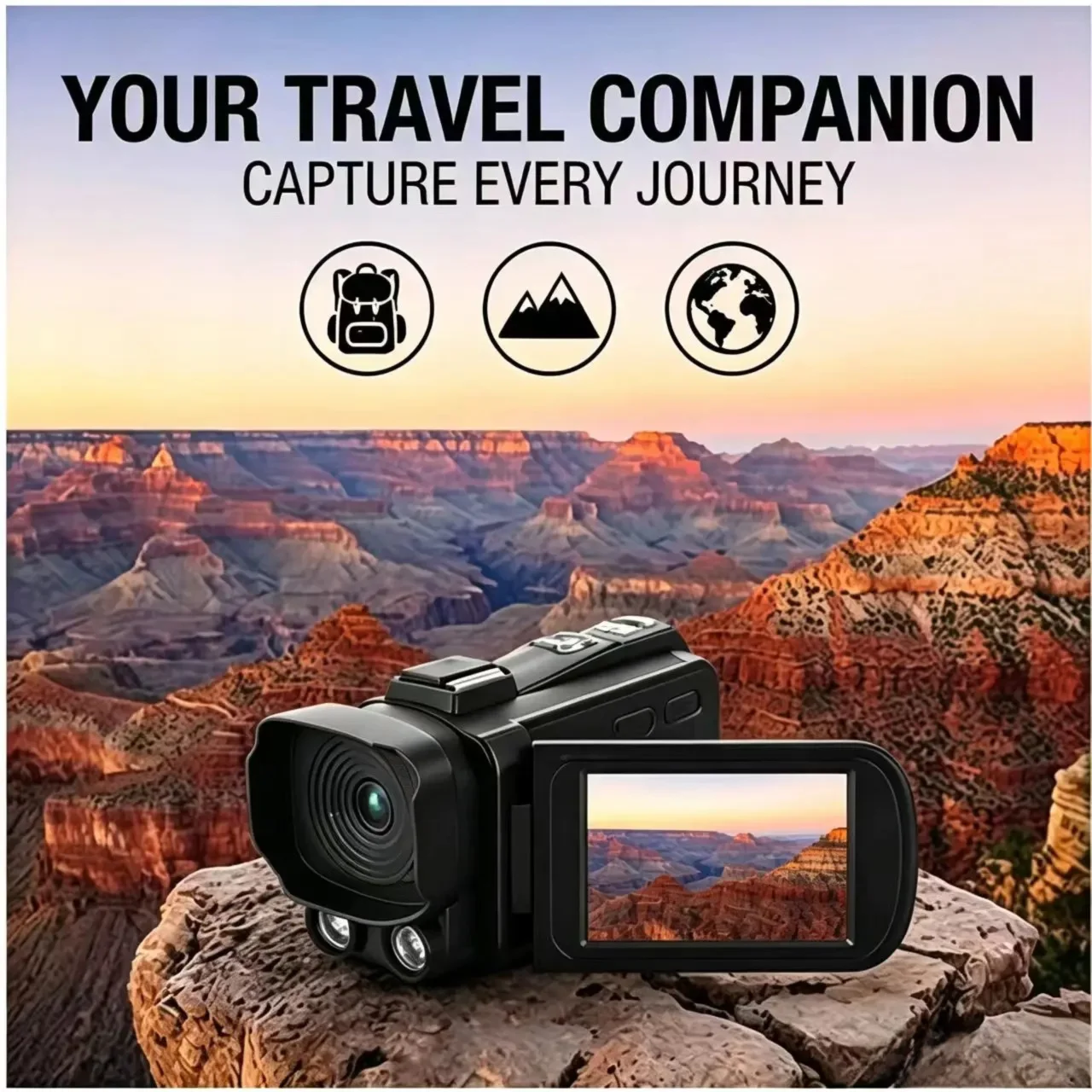 Electronics Gadgets For Home - Kamera cyfrowa 1080P Full HD, wideorejestrator,