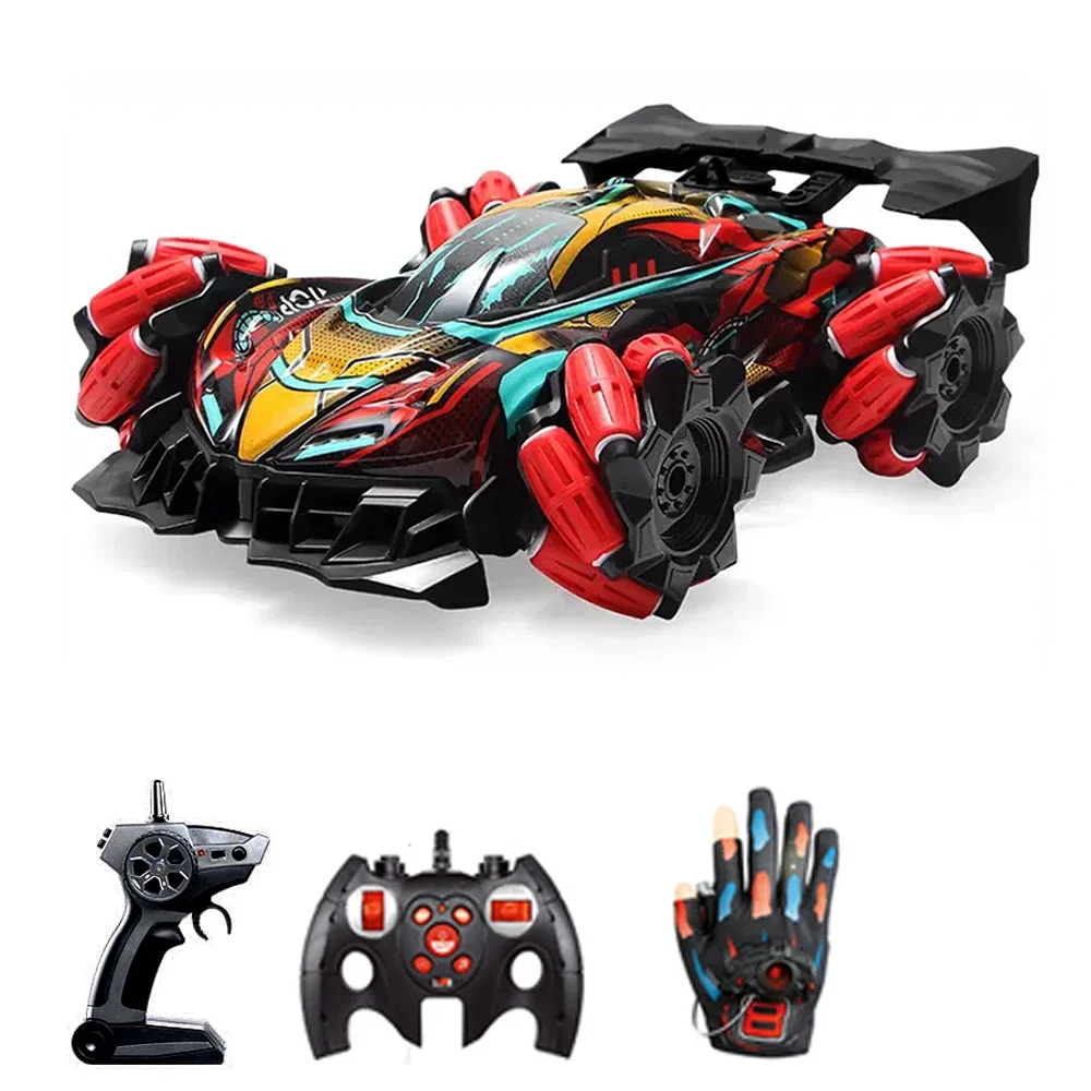 Led Gloves Music - Samochód Drift RC Stunt z LED-ami,