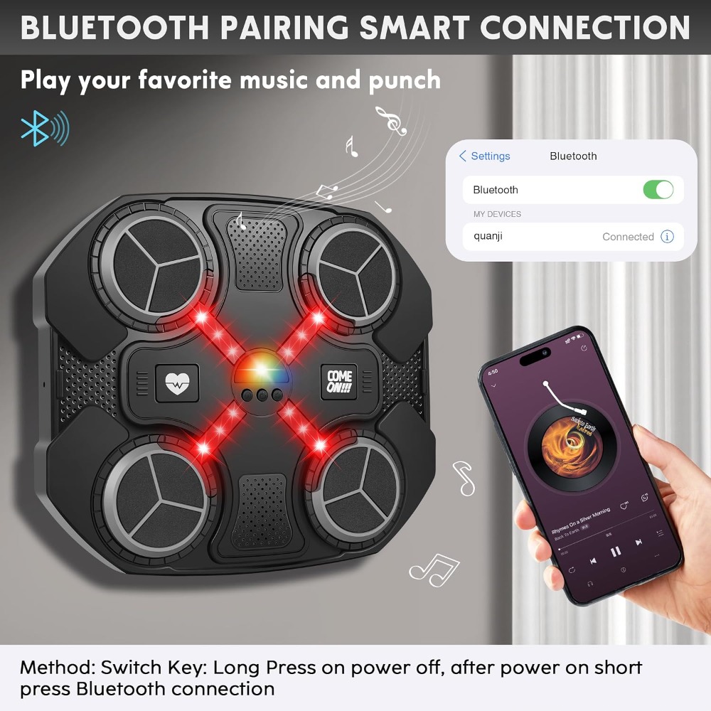 Inteligentna maszyna do boksu  – Led Gloves Music recenzja i cena