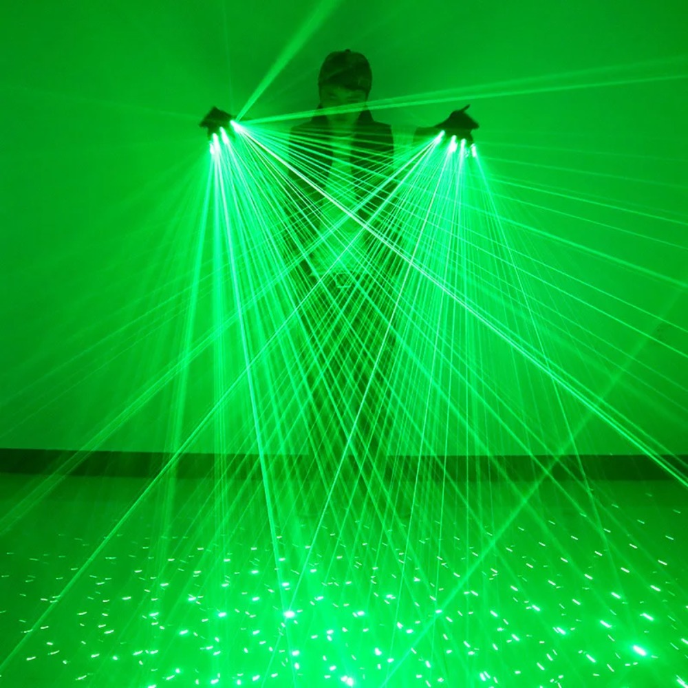 Zielone Laserowe Rękawice Lase – Led Gloves Music recenzja i cena