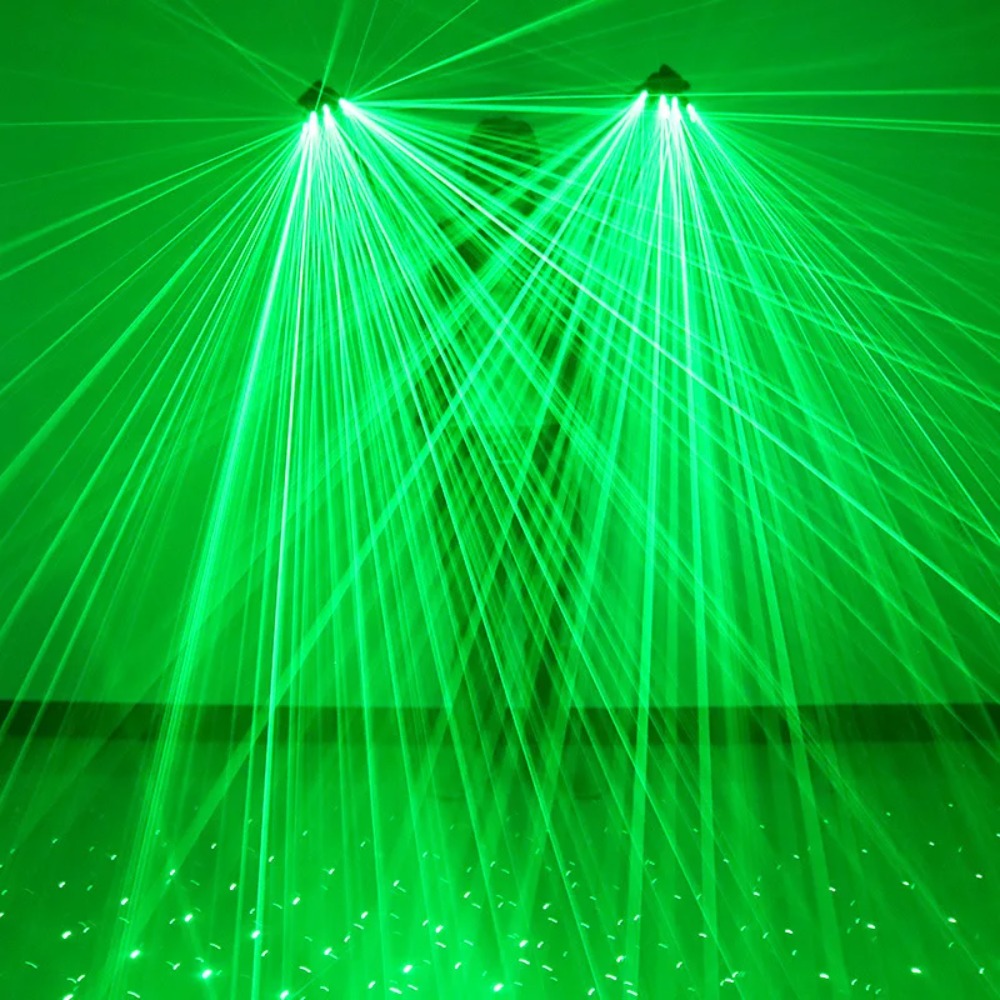 Zielone Laserowe Rękawice Lase – Led Gloves Music recenzja i cena