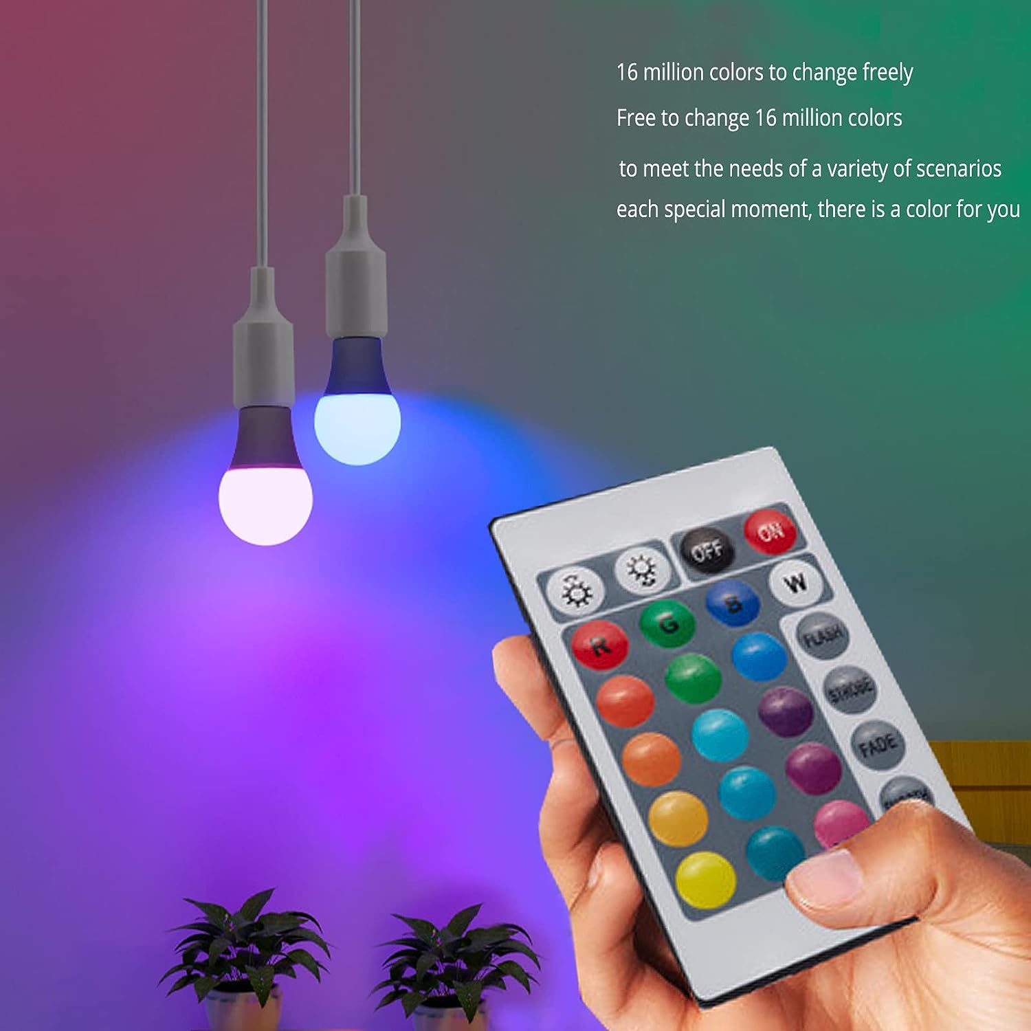 Żarówka LED E27 220V 16 Koloró – Electronics Gadgets For Home recenzja i cena