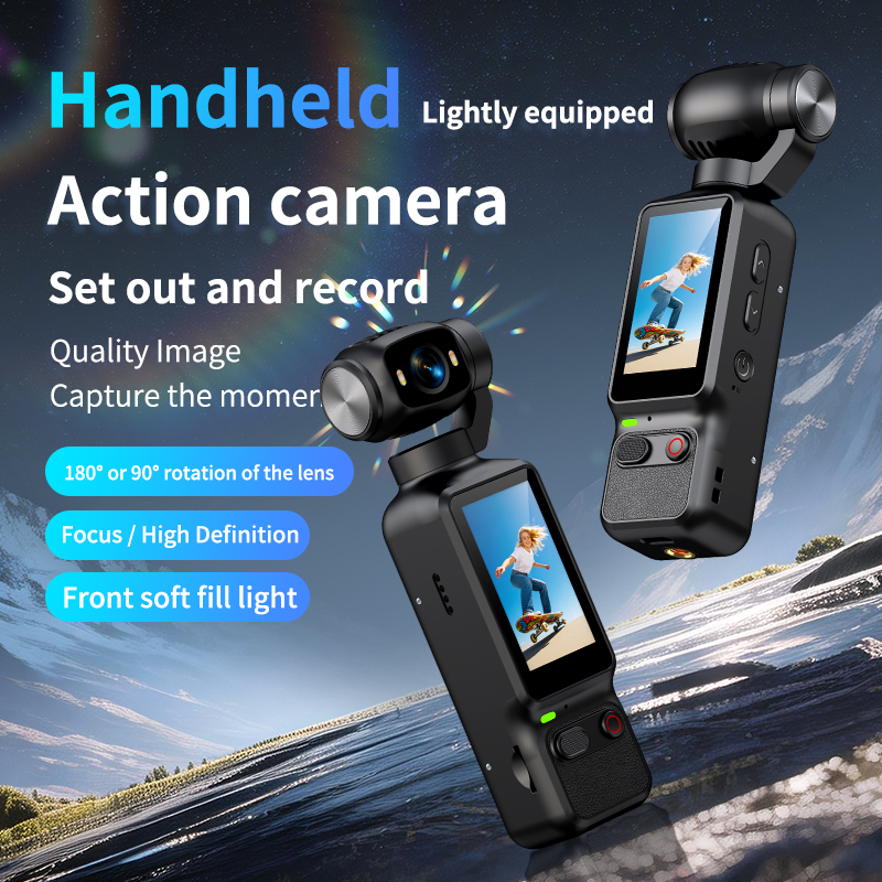 Kieszonkowa kamera do vlogowan – Action Camera 4K recenzja i cena
