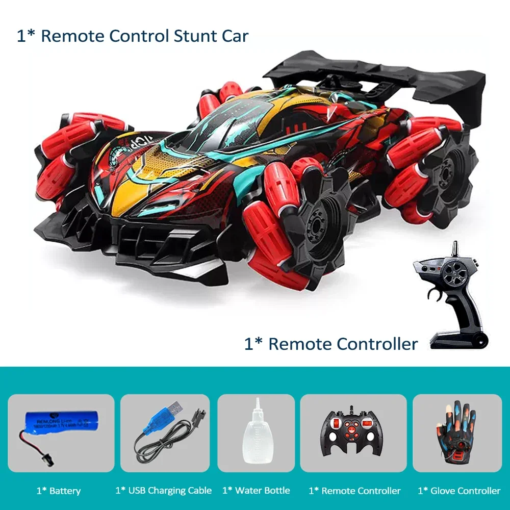 Samochód Drift RC Stunt z LED- – Led Gloves Music recenzja i cena