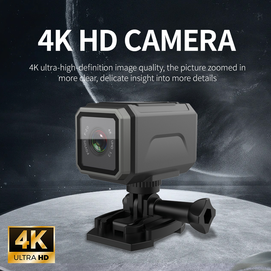 Kamera sportowa 4K EIS 125 °   – Action Camera 4K recenzja i cena