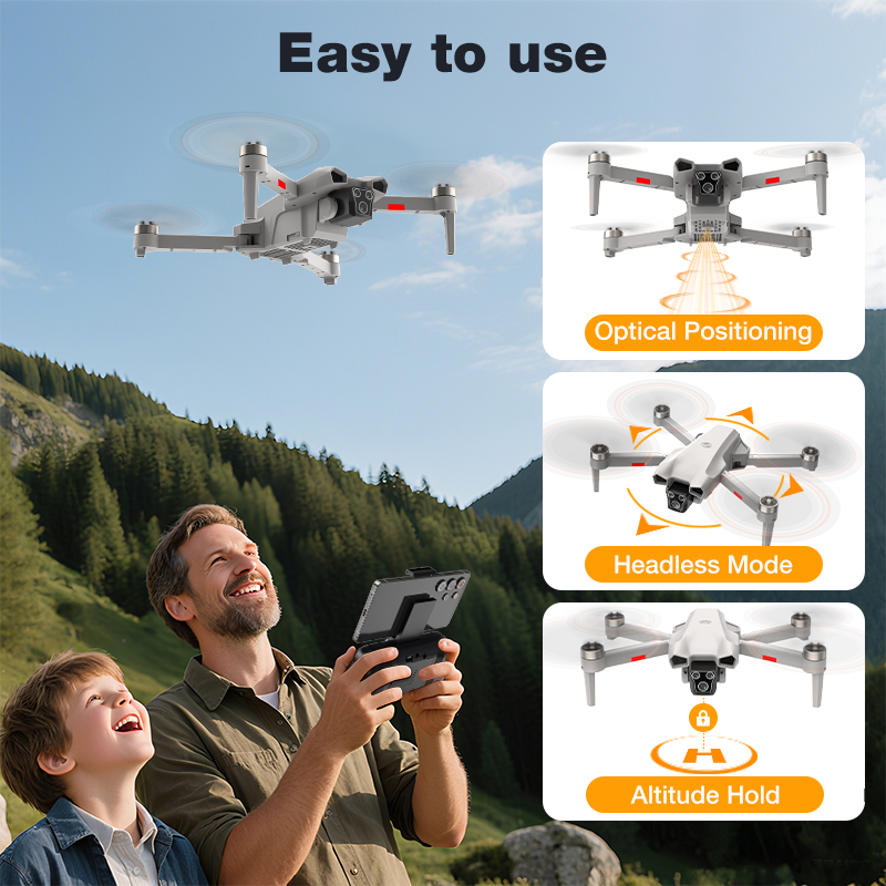 NOWY Gorący Dron L017 Pro Bezs – Electronics And Gadgets recenzja i cena