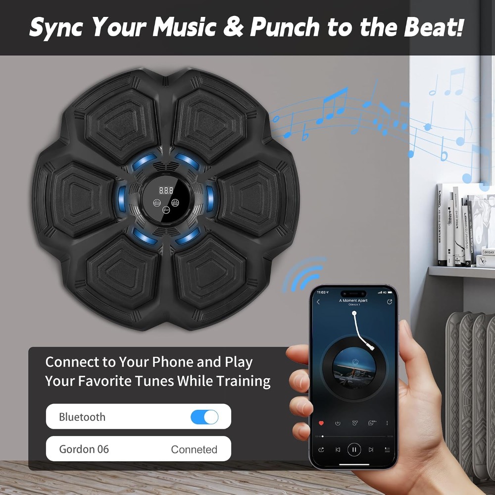 Interaktywna maszyna do boksu  – Led Gloves Music recenzja i cena