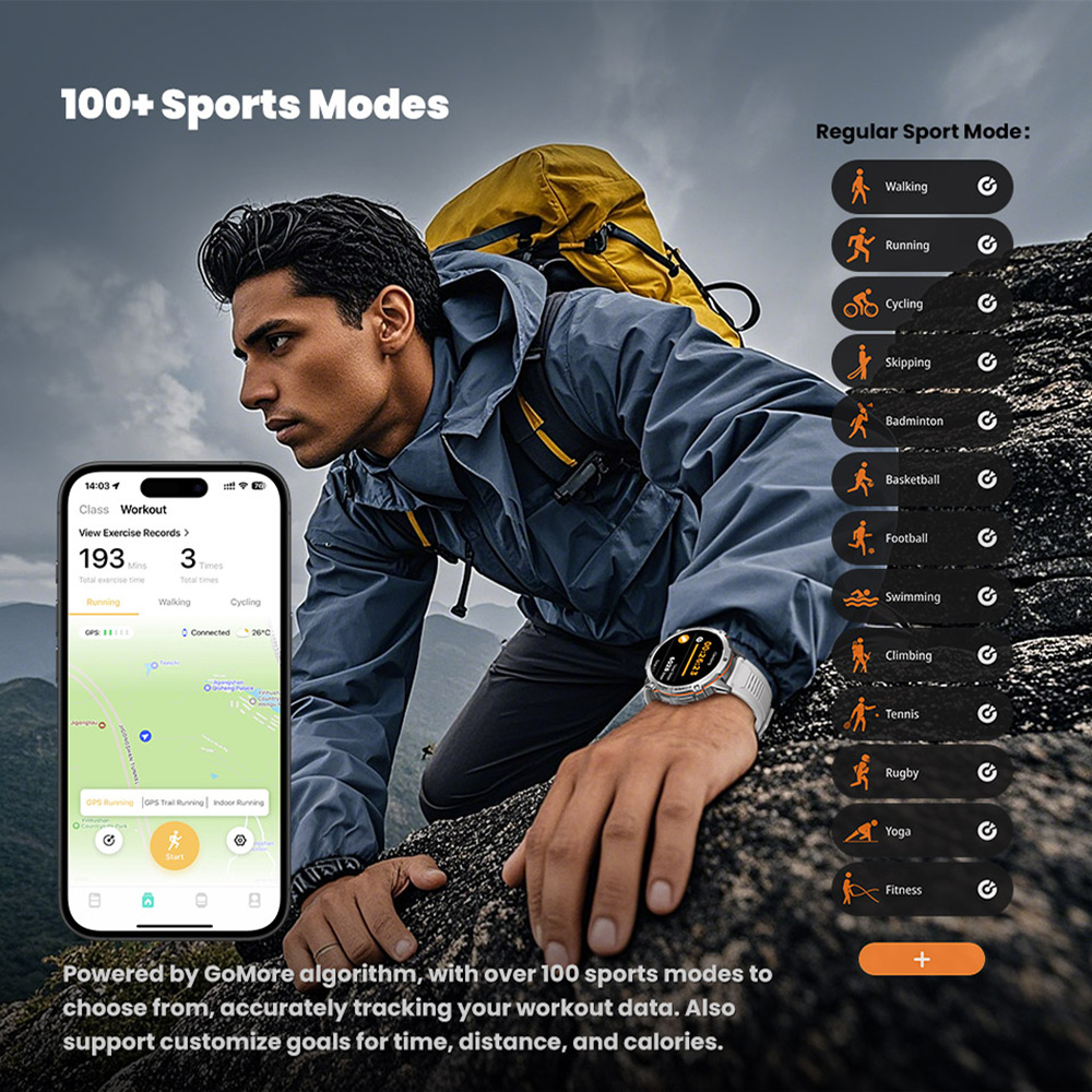 Męski smartwatch wojskowy T RE – Electronics Gadgets For Home recenzja i cena